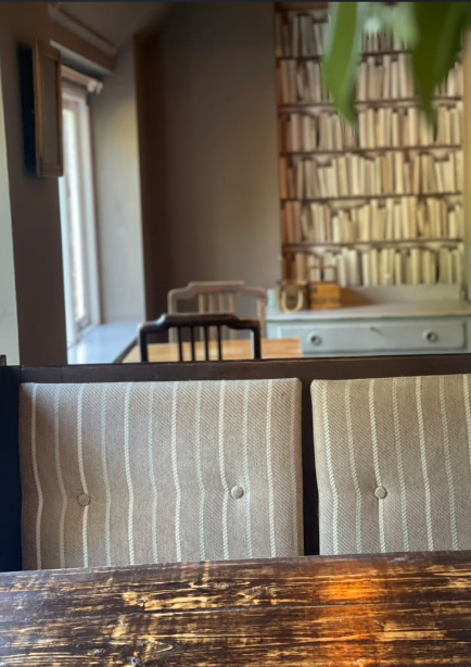 Cosy interior seating