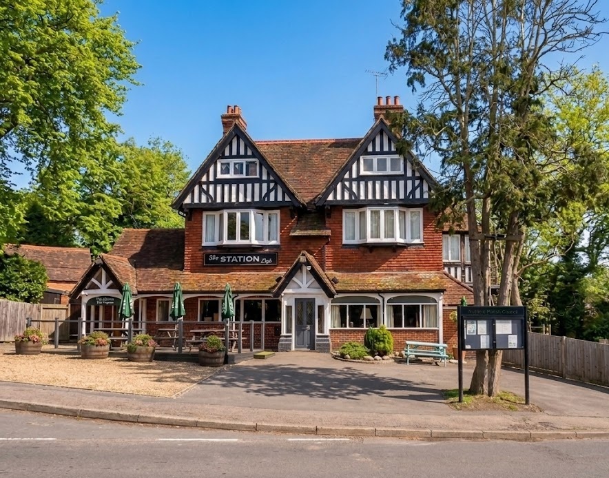 The Station Pub from the front